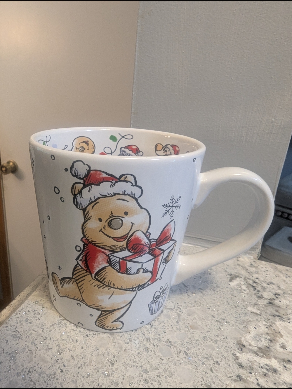 Disney Winnie The Pooh And Friends Christmas Mug